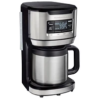 Hamilton Beach Programmable Drip Coffee Maker - 12-Cup - Black/Stainless Steel