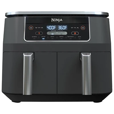 Ninja Foodi 6-in-1 Dual Zone Air Fryer - 7.57kg/8Qt - Black