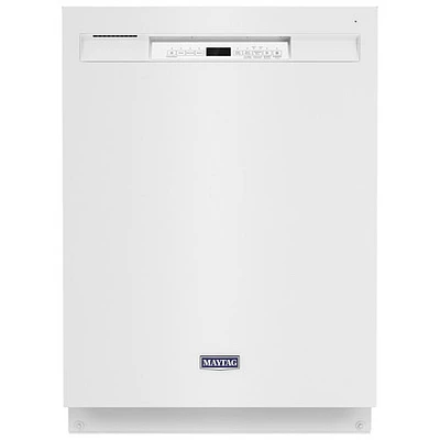 Lave-vaisselle encastrable 24 po 50 dB de Maytag (MDB4949SKW) - Blanc