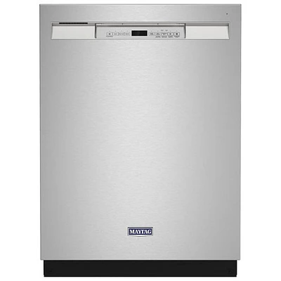 Maytag 24" 50dB Built-In Dishwasher w/ Stainless Steel Tub (MDB4949SKZ) - Stainless Steel