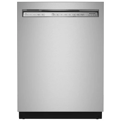 Lave-vaisselle encastrable 24 po 39 dB avec troisième panier de KitchenAid (KDFE204KPS) - Inox
