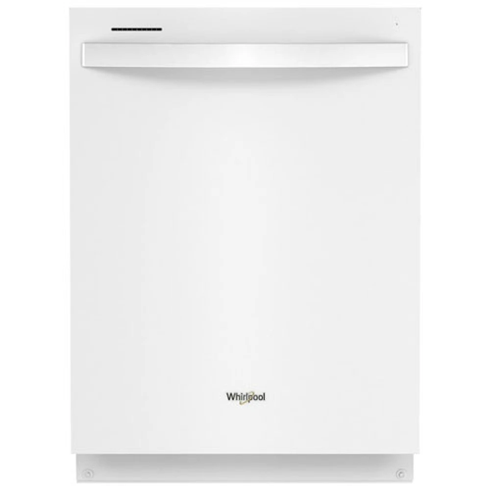 Lave-vaisselle encastrable 24 po 47 dB avec troisième panier de Whirlpool (WDT750SAKW) - Blanc