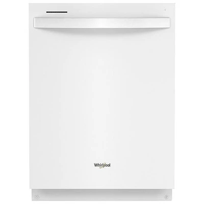 Lave-vaisselle encastrable 24 po 47 dB avec troisième panier de Whirlpool (WDT750SAKW) - Blanc