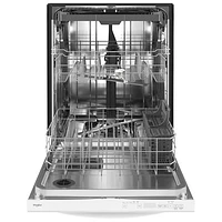 Lave-vaisselle encastrable 24 po 47 dB avec troisième panier de Whirlpool (WDT750SAKW) - Blanc