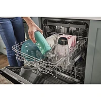 Whirlpool 24" 47dB Built-In Dishwasher with Third Rack (WDTA50SAKZ) - Stainless Steel