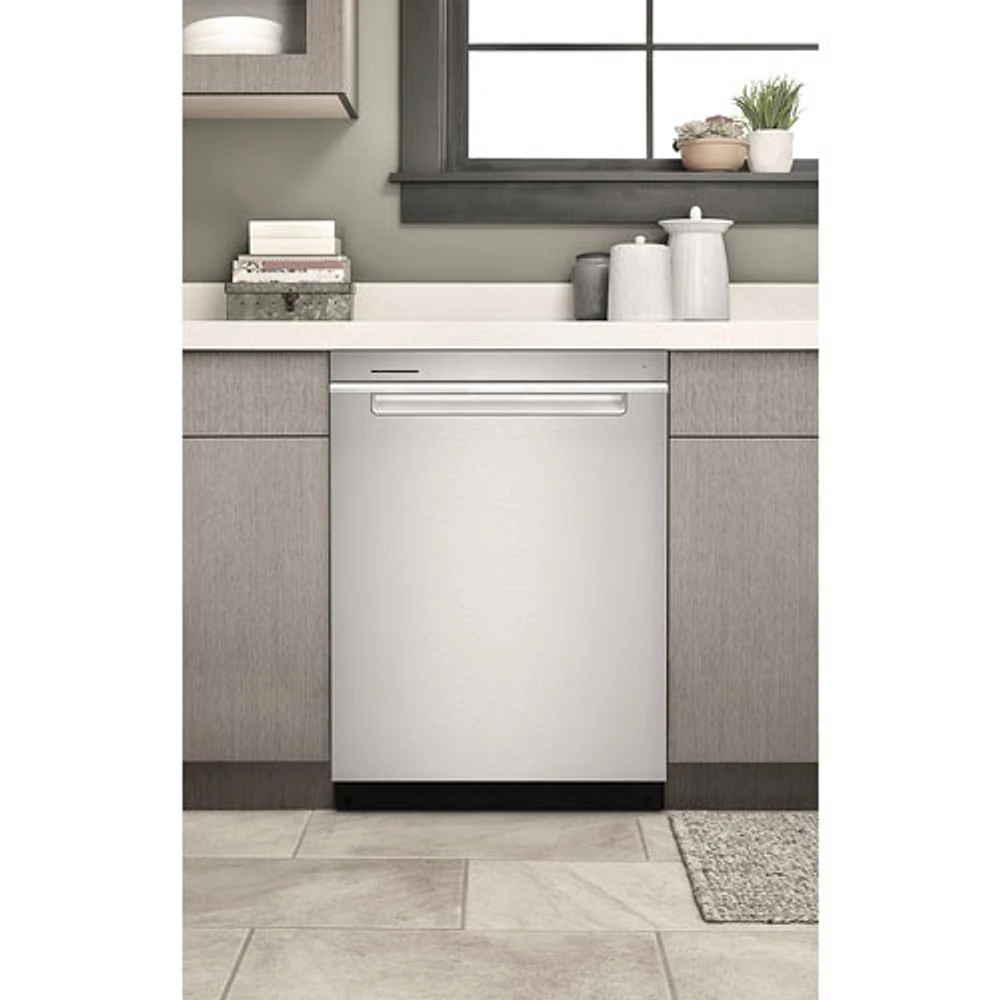 Lave-vaisselle encastrable 24 po 47 dB avec troisième panier de Whirlpool (WDTA50SAKZ) - Inox