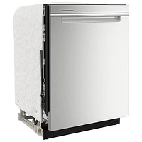 Whirlpool 24" 47dB Built-In Dishwasher with Third Rack (WDTA50SAKZ) - Stainless Steel