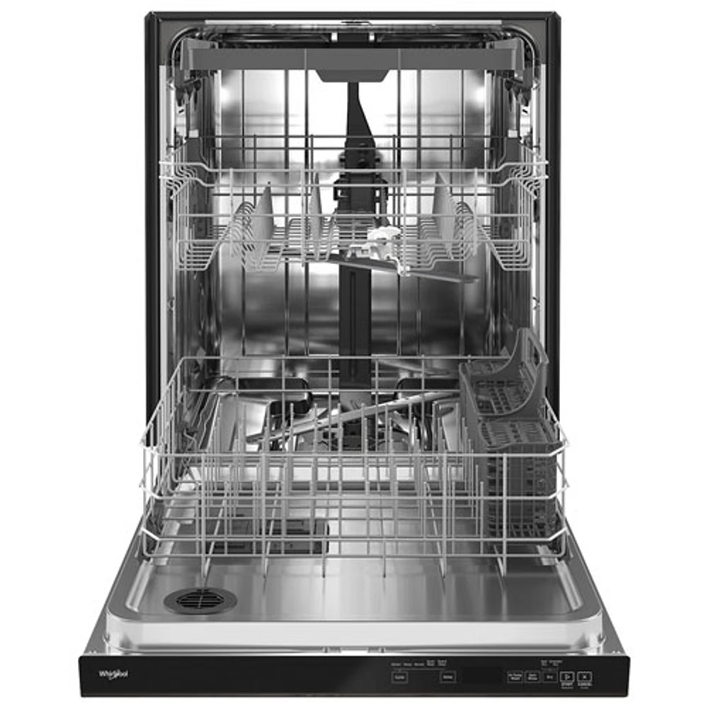 Lave-vaisselle encastrable 24 po 47 dB avec troisième panier de Whirlpool (WDTA50SAKZ) - Inox