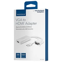 Insignia VGA/USB to HDMI Adapter - Only at Best Buy