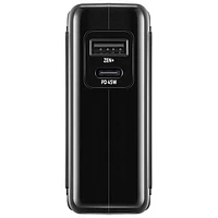Zendure MIX GO 2-in-1 2-Port USB-A/USB-C Wall Charger & 5000mAh Power Bank - Black