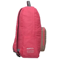 Nicci Foldable Travel Backpack - Rose Red