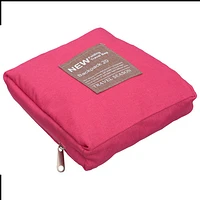 Nicci Foldable Travel Backpack - Rose Red