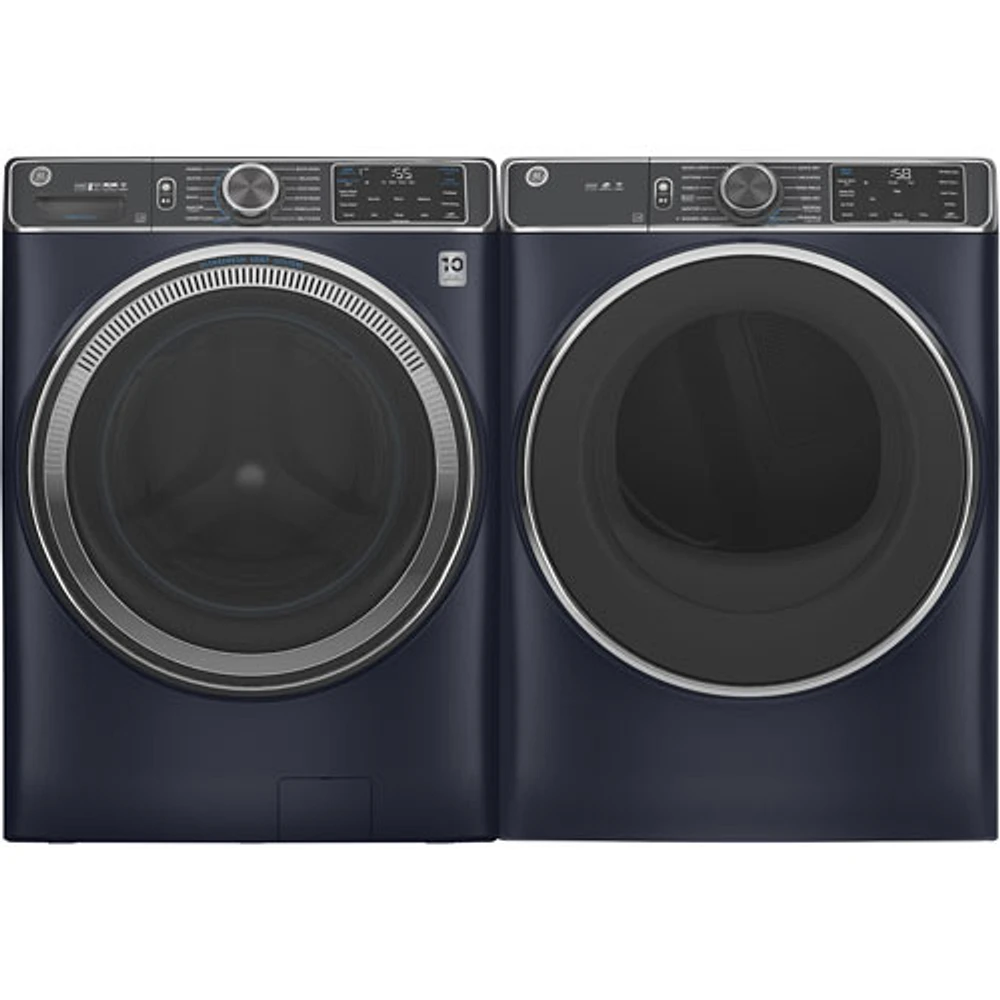 GE 7.8 Cu. Ft. Electric Steam Dryer (GFD85ESMNRS) - Sapphire Blue