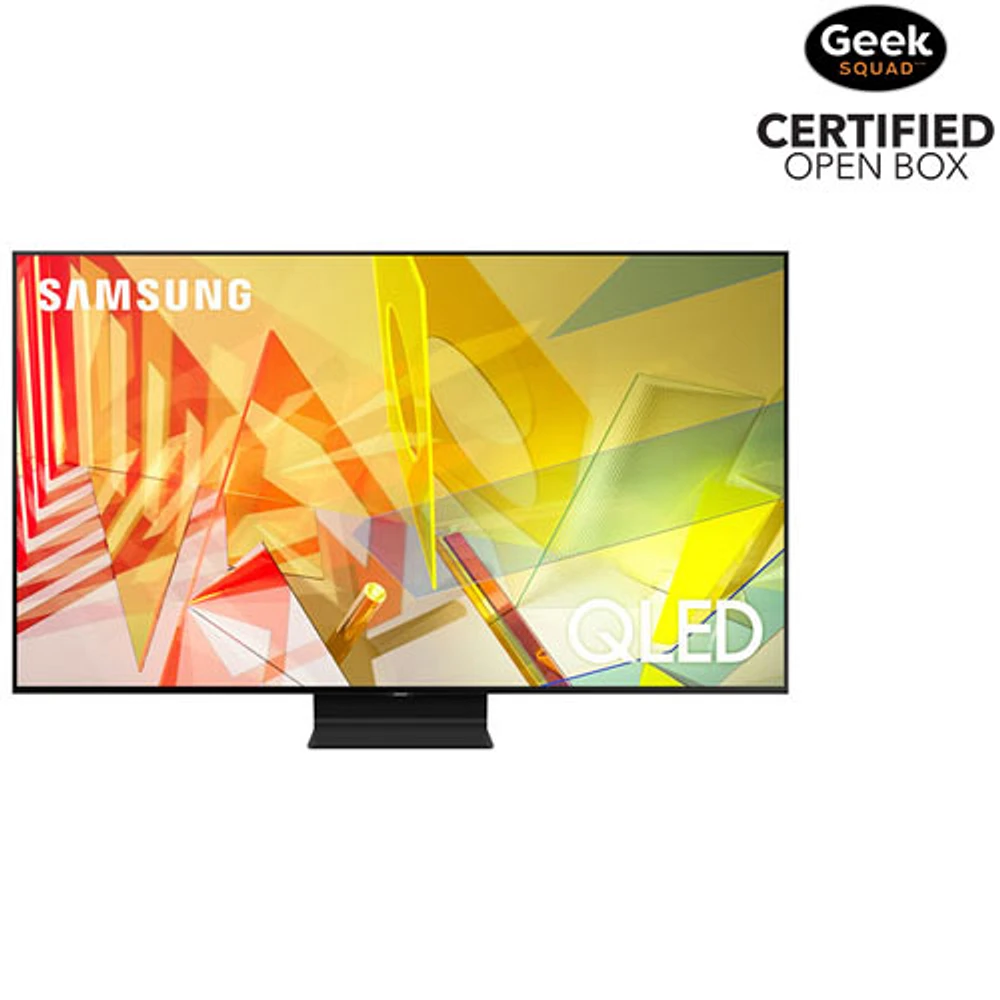 Téléviseur intelligent Tizen HDR QLED UHD 4K de 65 po de Samsung (QN65Q90TAFXZC) - Noir titane - Boîte ouverte