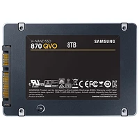 Disque SSD interne SATA III 870 QVO de 8 To de Samsung (MZ-77Q8T0B/AM)