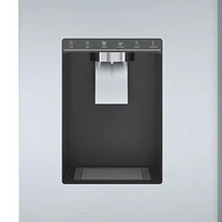 Bosch 36" 21.6 Cu. Ft. Counter-Depth French Door Refrigerator with Dispenser (B36CD50SNS) - Stainless