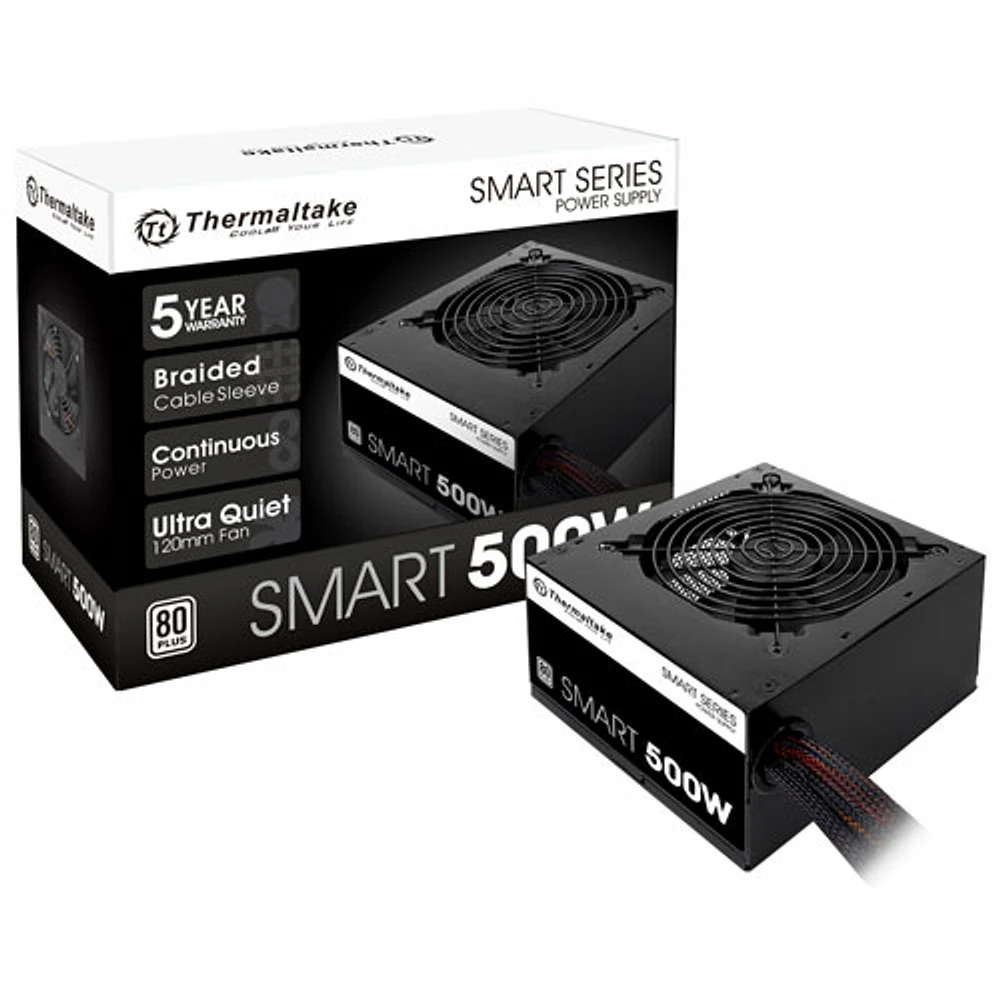 Thermaltake Smart 500-Watt Non-Modular Power Supply