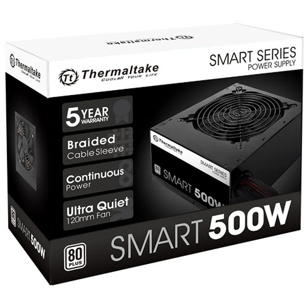 Thermaltake Smart 500-Watt Non-Modular Power Supply