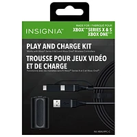 Insignia Play & Charge Kit for Xbox Series X|S & Xbox One
