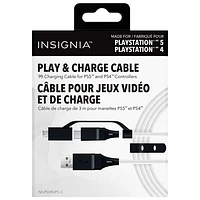 Insignia Play & Charge Cable for PS5 & PS4