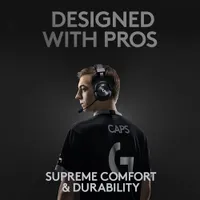 Casque de jeu sans fil avec microphone G Pro X LIGHTSPEED de Logitech - Noir