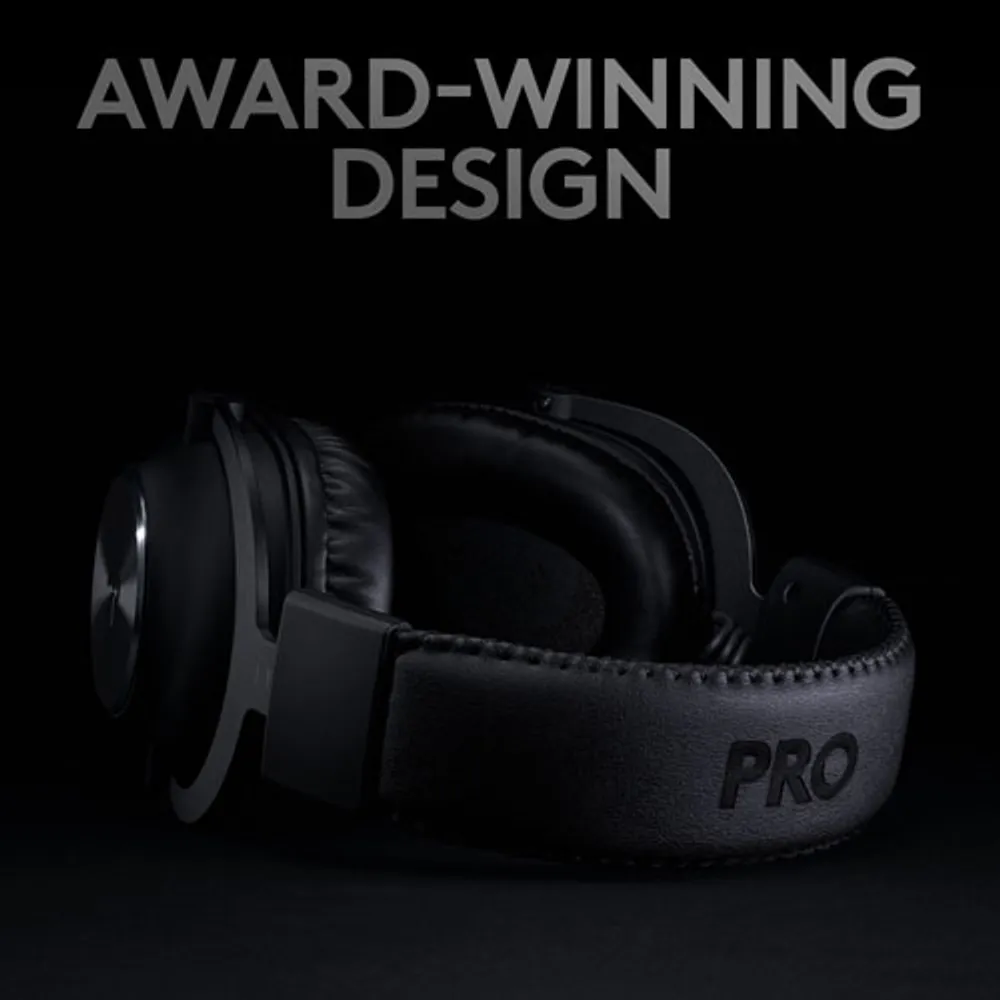 Casque de jeu sans fil avec microphone G Pro X LIGHTSPEED de Logitech - Noir