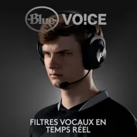 Casque de jeu sans fil avec microphone G Pro X LIGHTSPEED de Logitech - Noir