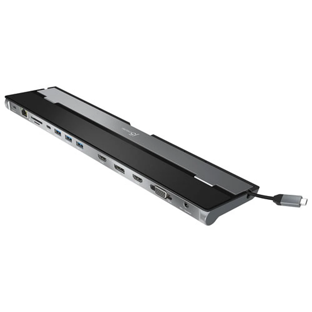 Station d'accueil USB-C à trois moniteurs de j5create (JCD543)