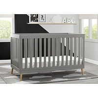 Lit de bébé convertible 4-en-1 Tucker de Delta Children - Gris