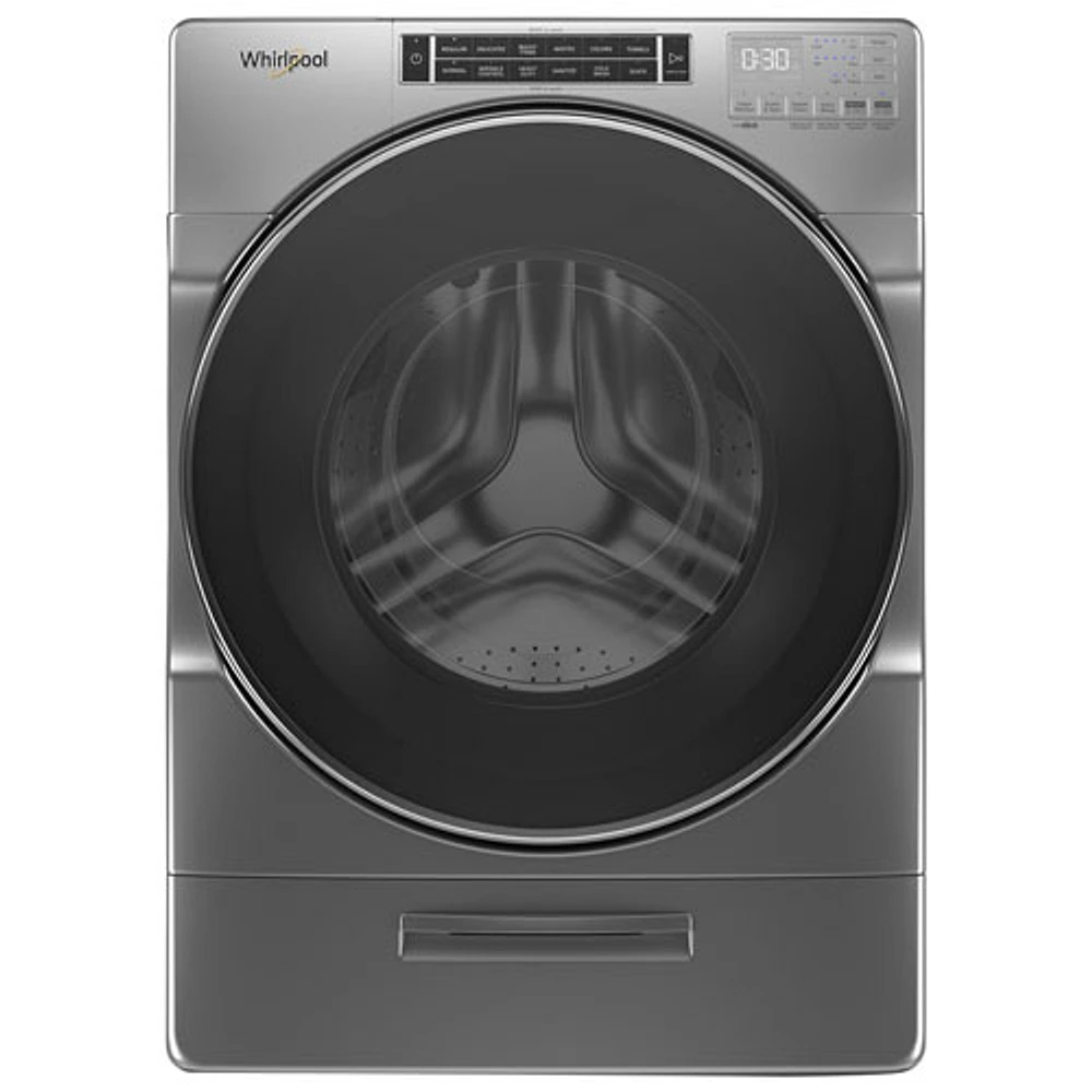 Whirlpool 5.8 Cu. Ft. Front Load Washer (WFW8620HC) - Chrome Shadow