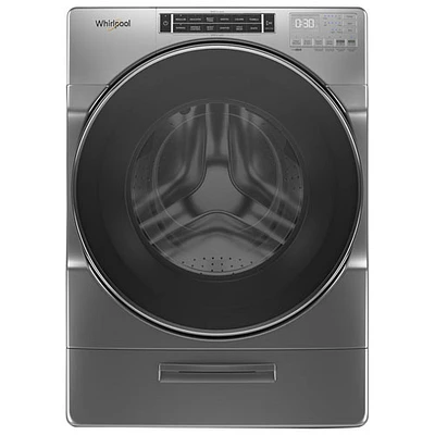 Whirlpool 5.8 Cu. Ft. Front Load Washer (WFW8620HC) - Chrome Shadow