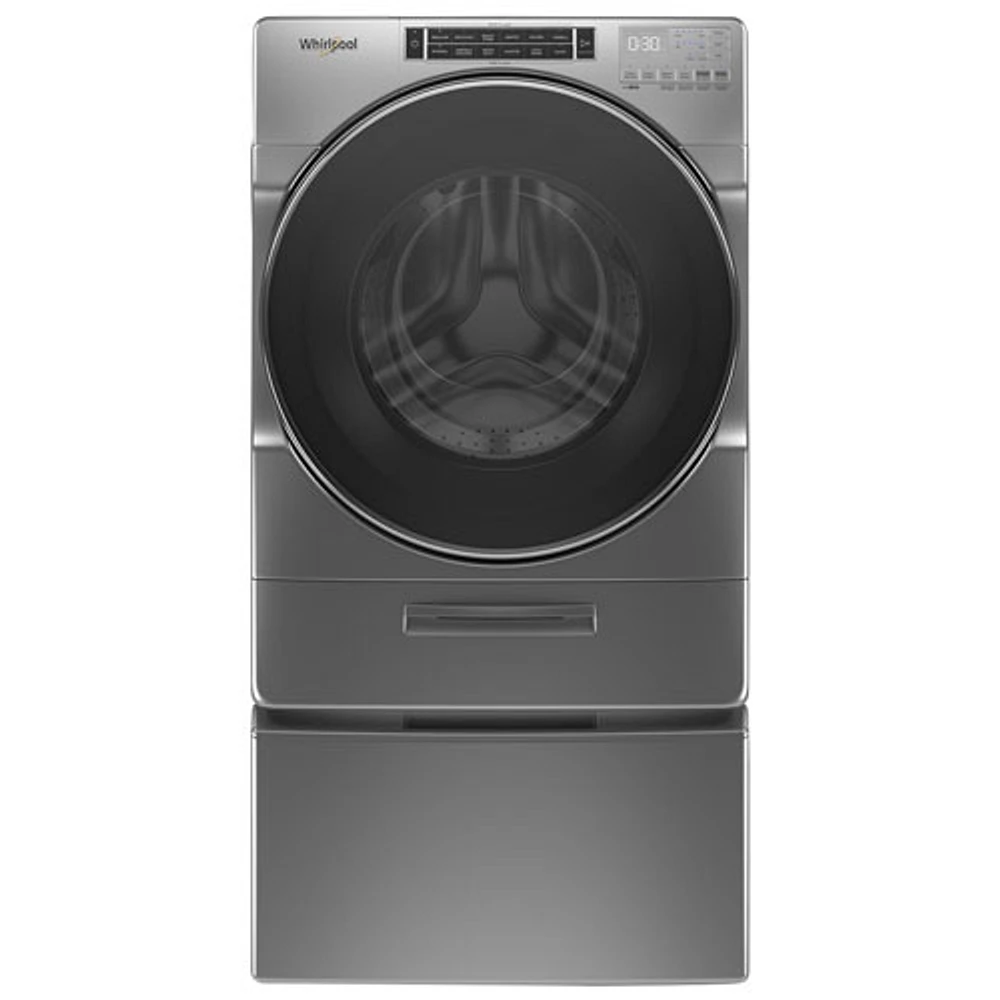 Whirlpool 5.8 Cu. Ft. Front Load Washer (WFW8620HC) - Chrome Shadow