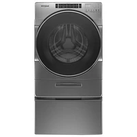 Whirlpool 5.8 Cu. Ft. Front Load Washer (WFW8620HC) - Chrome Shadow