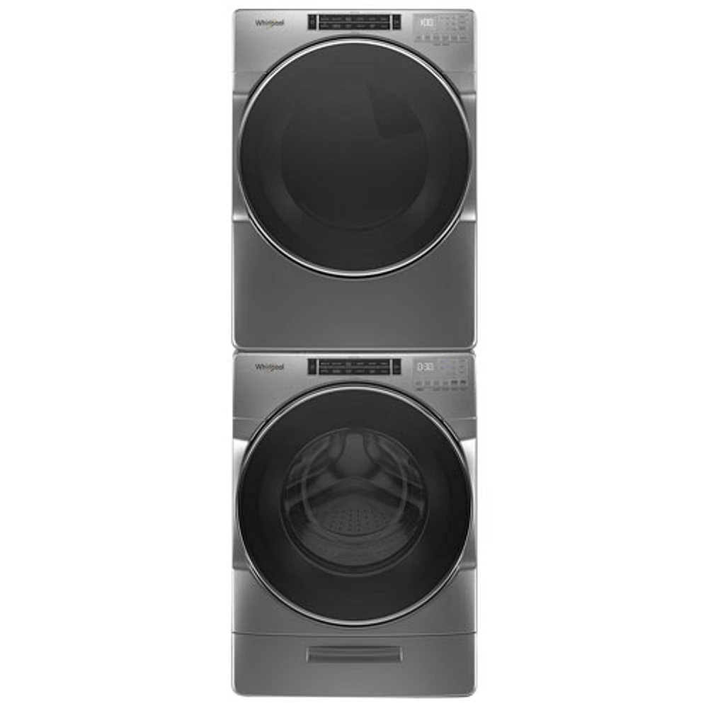 Whirlpool 5.8 Cu. Ft. Front Load Washer (WFW8620HC) - Chrome Shadow