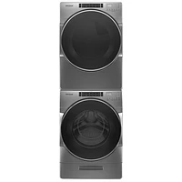 Whirlpool 5.8 Cu. Ft. Front Load Washer (WFW8620HC) - Chrome Shadow