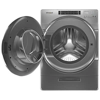 Whirlpool 5.8 Cu. Ft. Front Load Washer (WFW8620HC) - Chrome Shadow