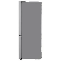 LG 28" 14.7 Cu. Ft. Counter-Depth Bottom Freezer Refrigerator (LBNC15251V) - Platinum Silver