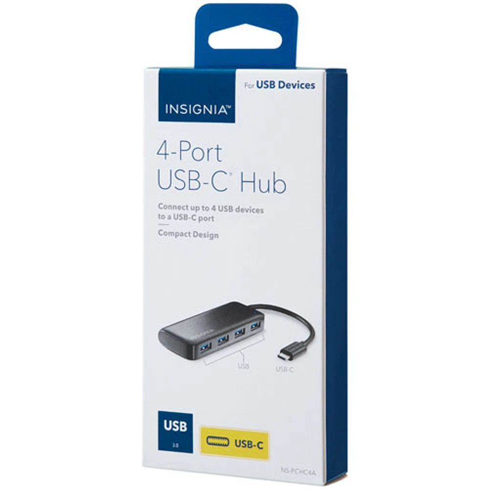 Concentrateur USB-C à 4 ports d'Insignia (NS-PCHC4A-C) - Exclusivité de Best Buy