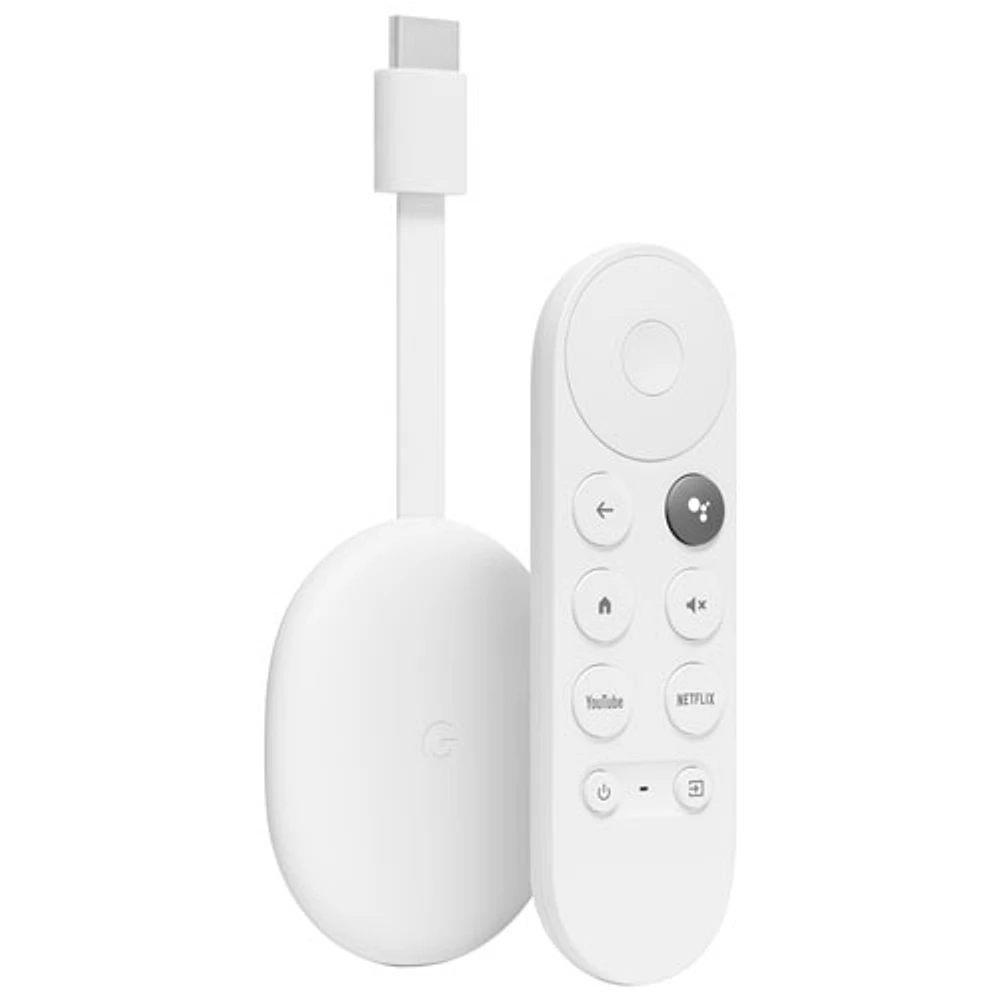 Chromecast de Google avec Google TV (4K) - Neige
