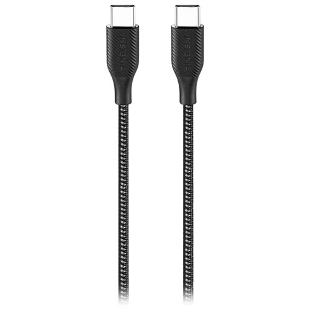 Câble de chargement USB-C à USB-C de 1,2 m (4 pi) d'Insignia (NS-MCC421C-C) - Exclusivité de BBY