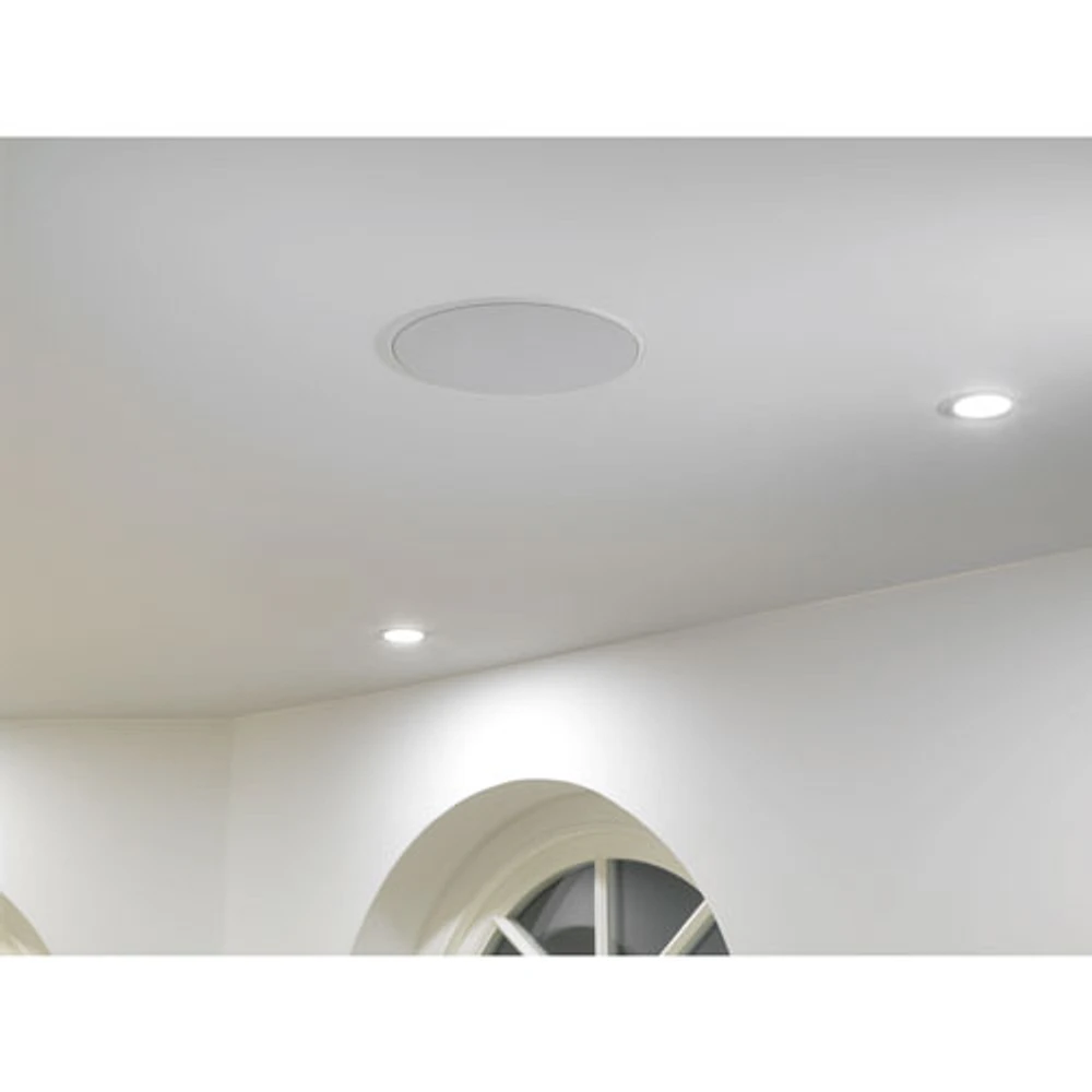 Haut-parleur encastrable au plafond de 6 po et 80 W CCM362 de Bowers & Wilkins - Paire - Blanc