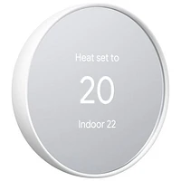 Google Nest Wi-Fi Smart Thermostat - Snow