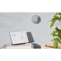 Google Nest Wi-Fi Smart Thermostat - Snow