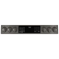 GE Profile 30" 5.6 Cu.Ft. True Convection 5-Burner Slide-In Gas Air Fry Range (PCGS930YPFS) - Stainless