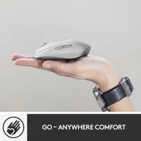 Logitech MX Anywhere 3 Bluetooth Darkfield Mouse for Mac - Pale Grey