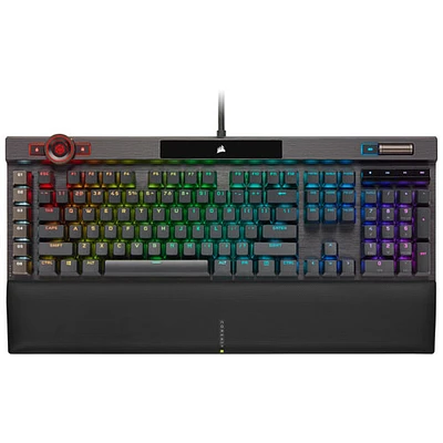 Clavier de jeu K100 opto-mécanique à commutateurs linéaires de Corsair