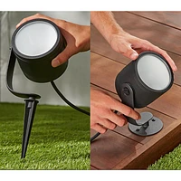 Rallonge de projecteur DEL pour l'extérieur Hue Lily XL de Philips - Blanc/Ambiance de couleurs
