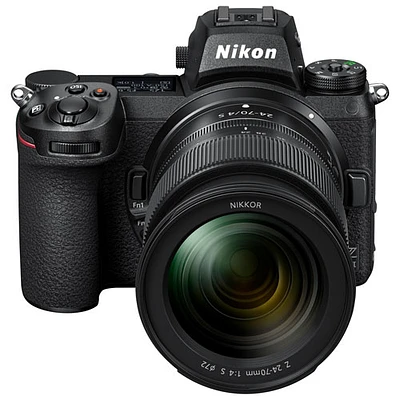 Appareil photo sans miroir Z 6II FX de Nikon avec objectif S 24-70 mm