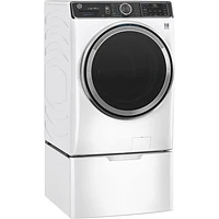 GE 28" Laundry Pedestal (GFP1528SNWW) - White