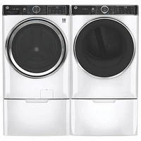 GE 28" Laundry Pedestal (GFP1528SNWW) - White